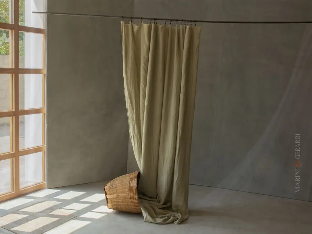 tendaggi moderni per interni di lino stropicciato vintage sabbia myosotis endaggi moderni per interni di lino stropicciato vintage sabbia myosotis