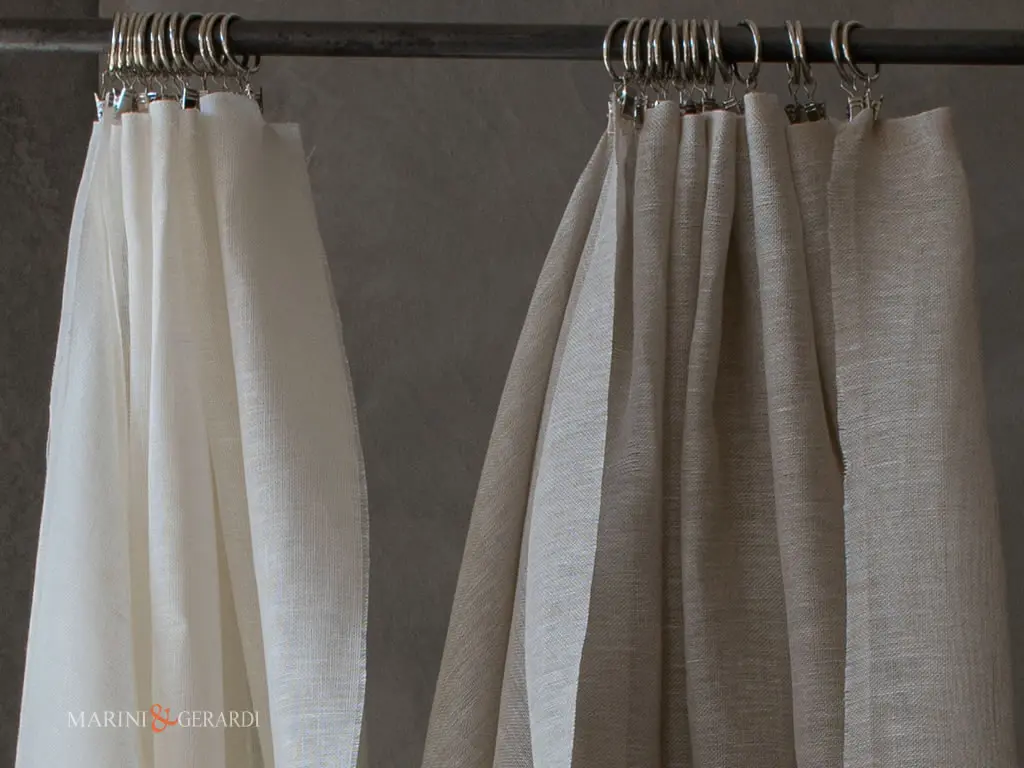 tende per interni in lino bianco giunco idee da copiare tende per interni in lino bianco giunco idee da copiare