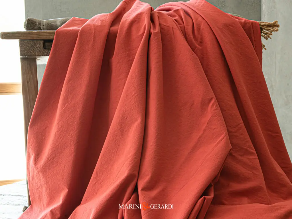 tessuto di cotone stropicciato delave tamarindo tessuto di cotone stropicciato delave tamarindo