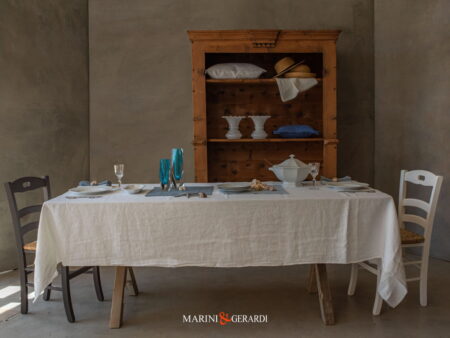 Tovaglie da Tavola particolari e speciali in Lino Stropicciato 11 Colori