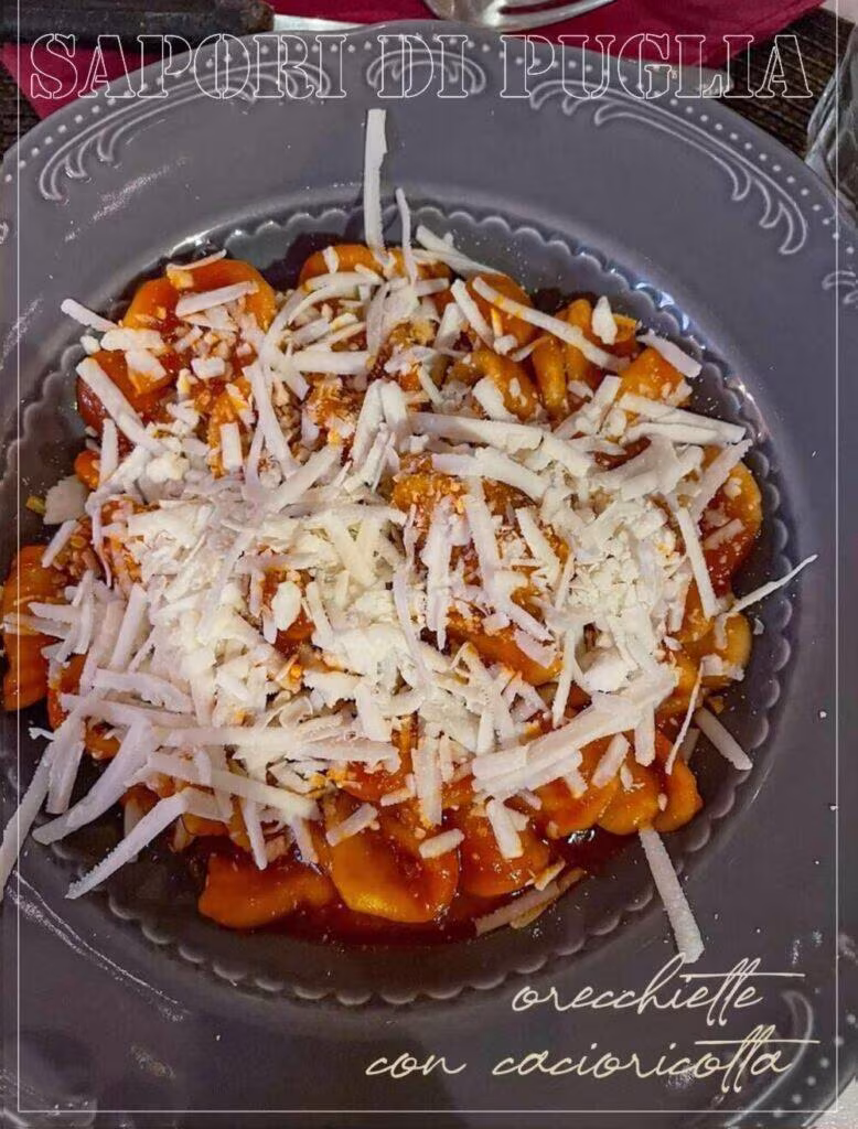 orecchiette al sugo con cacioricotta ristoranti a lecce orecchiette al sugo con cacioricotta ristoranti a lecce