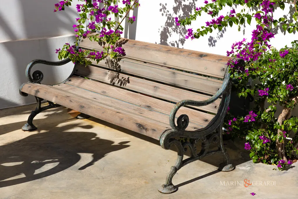 Panchine da giardino da esterno ghisa e teak antiche Panchine da giardino da esterno ghisa e teak antiche