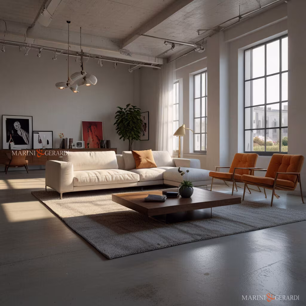Idee tende a vetro moderne arredo loft soggiorno Idee tende a vetro moderne arredo loft soggiorno
