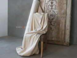 Velluto tessuto bianco perla 11 per divani poltrone arredo