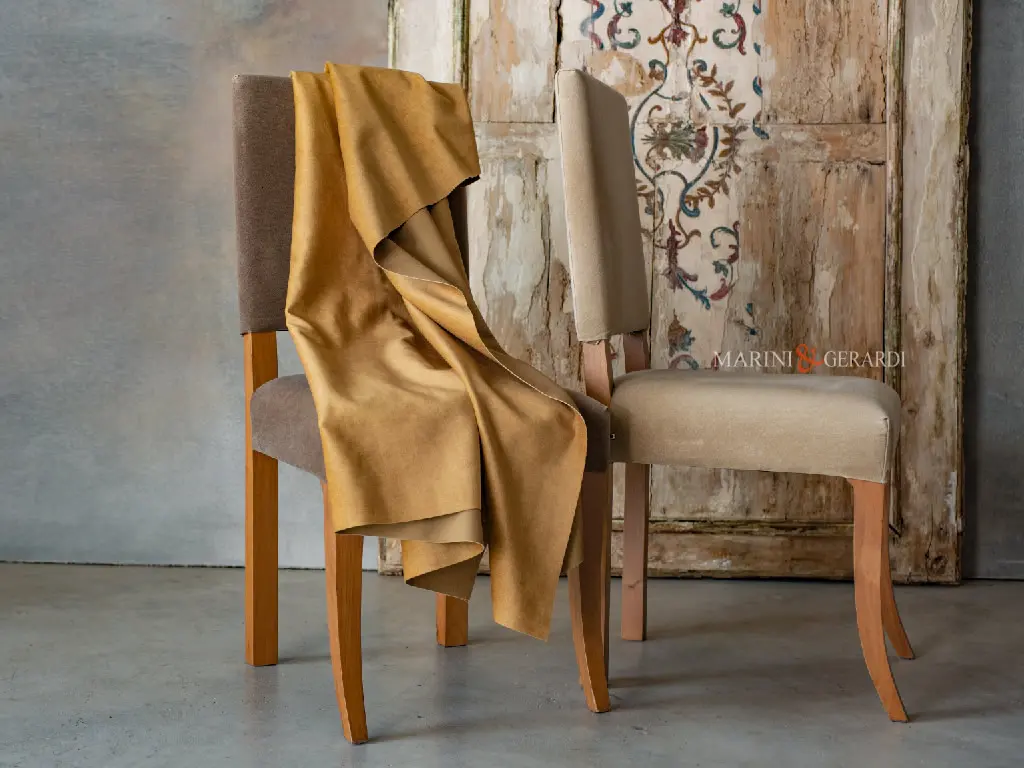 Velluto tessuto giallo ocra 19 Velluto tessuto giallo ocra per tappezzeria arredo