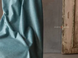 Velluto tessuto verde giada per poltrone divani