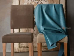 Velluto tessuto verde smeraldo per tappezzeria arredo