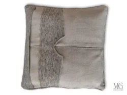 Cuscini decorativi moderni design futurista cc049 grigio / bianco