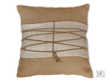 Cuscini montagna decorativi juta intrecci corda savana cc011