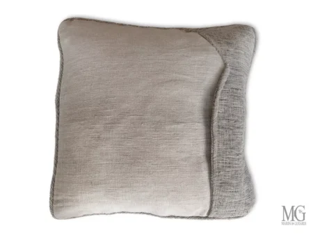 Cuscini noderni design futurista cc050 grigio bianco