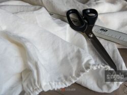 Lenzuola 90x200 singole con angoli in lino