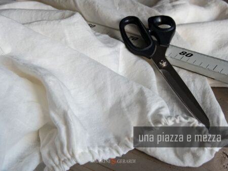 Lenzuola letto una piazza e mezza in lino