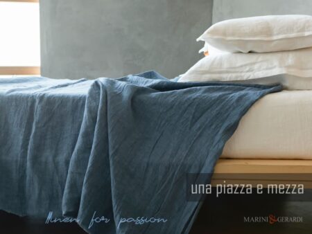 Lenzuola piazza e mezza sopra 120×190 in lino