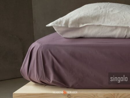 Lenzuola singole cotone percalle con angoli