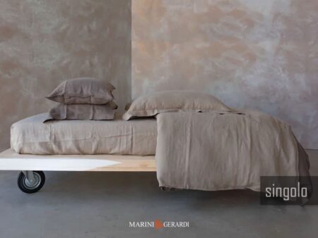 Lenzuolo singolo sopra in lino