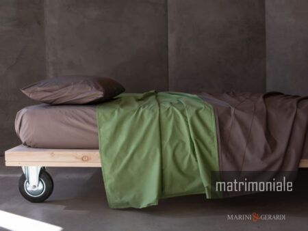 Set lenzuola matrimoniali cotone offerta