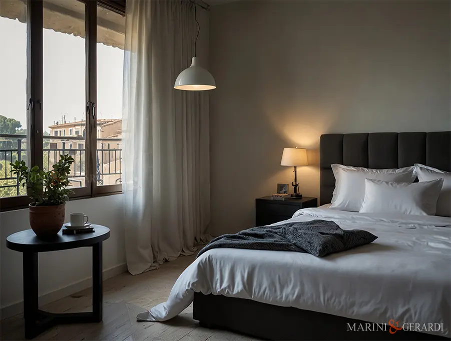 Tende per porta finestra moderne in lino arredo letto Tende per porta finestra moderne in lino arredo letto