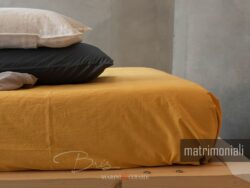 Lenzuola no stiro matrimoniali in cotone con angoli
