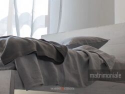 Set lenzuola king size in lino letto matrimoniale