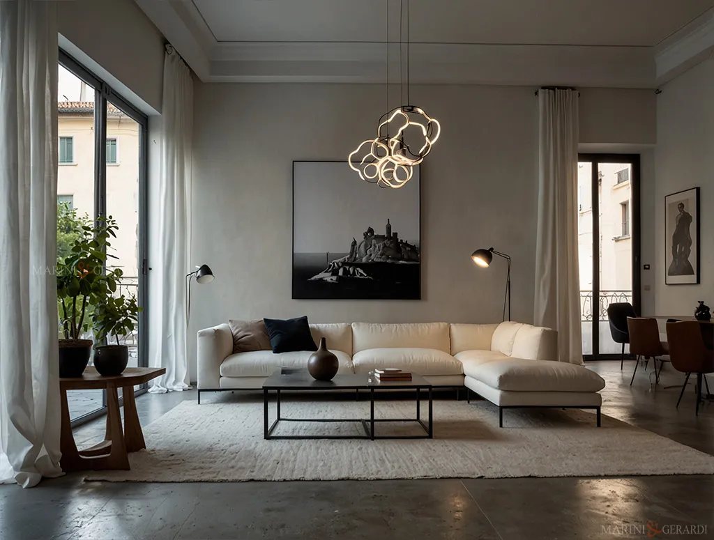 Tende eleganti per soggiorno di lino design arredo interni Tende eleganti per soggiorno di lino design arredo interni