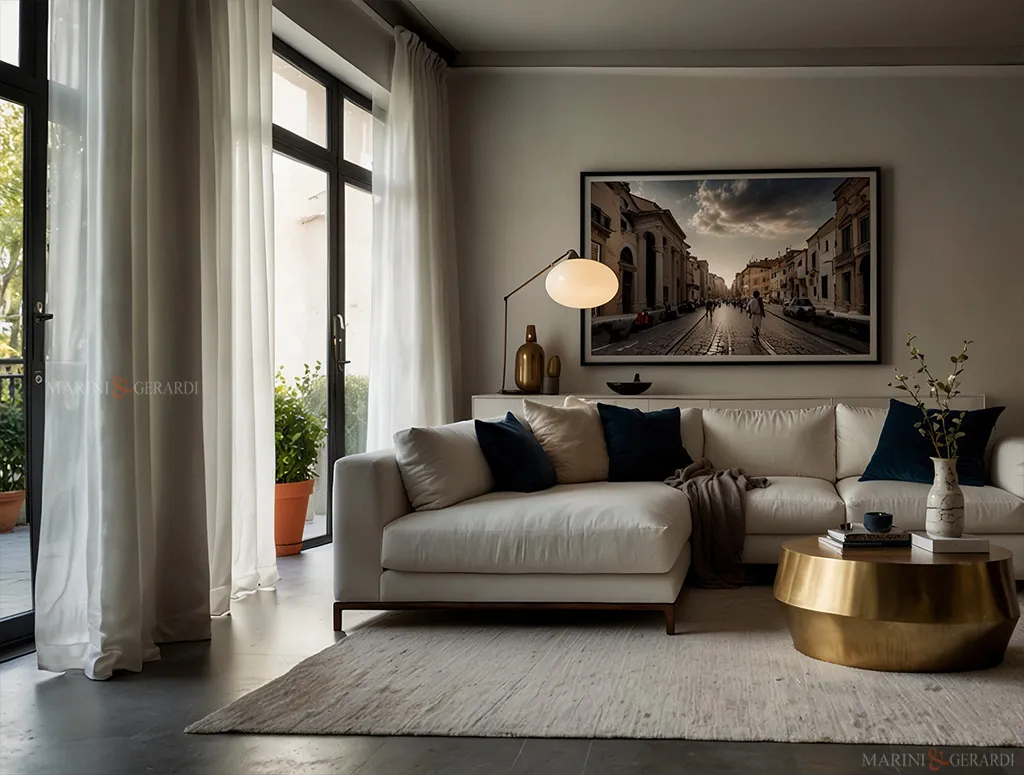 Tende eleganti per soggiorno in lino arredo interni Tende eleganti per soggiorno in lino arredo interni