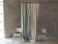 LA FRANCESINA - Tende da Sala Moderne in Lino Delavè
