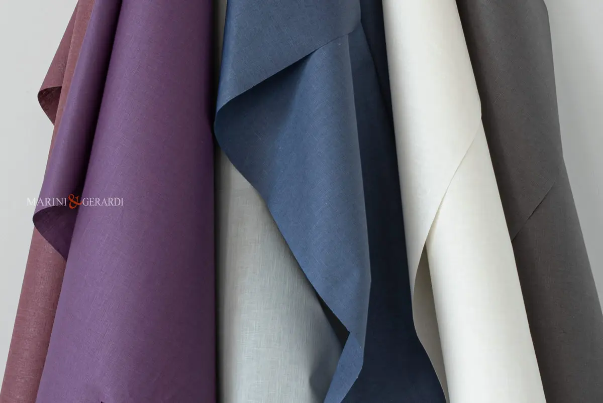 Tessuto idrorepellente moderno in lino 12 colori