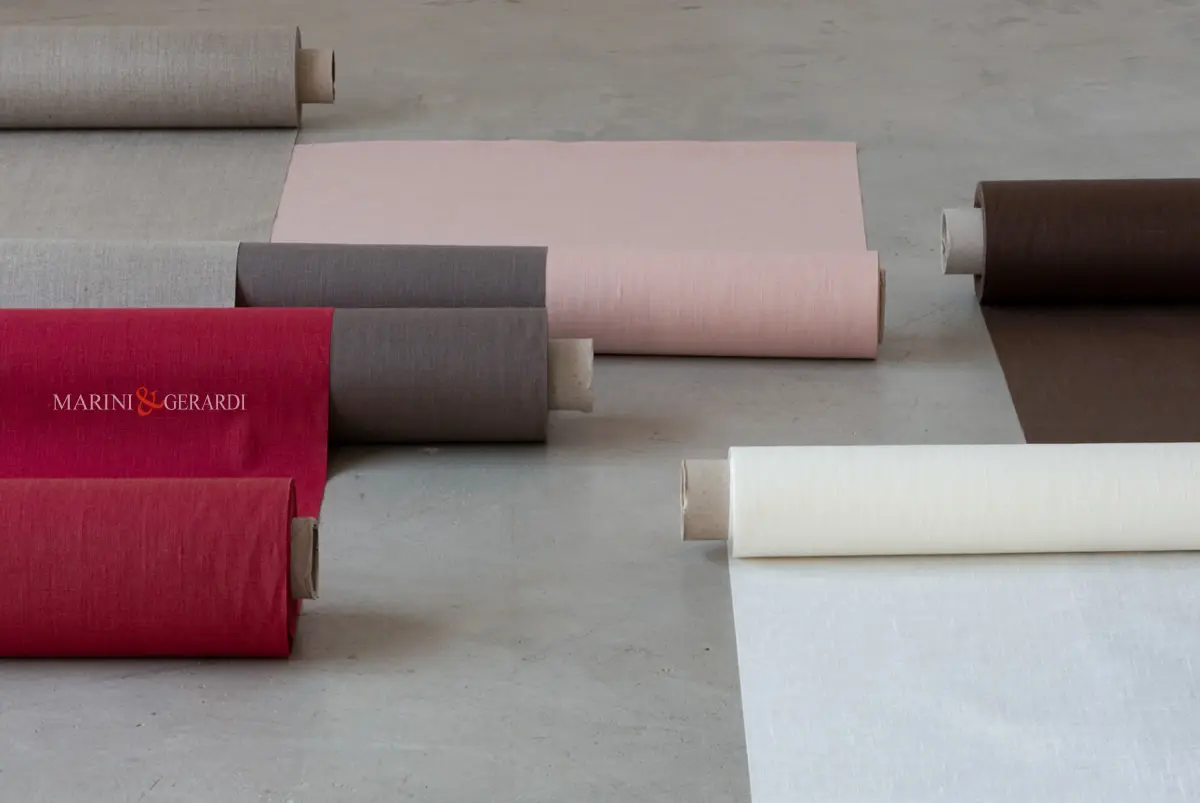 Tessuto idrorepellente per tovaglie in lino Tessuto idrorepellente per tovaglie in lino