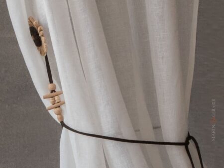 Tende per interni moderne soggiorno in lino