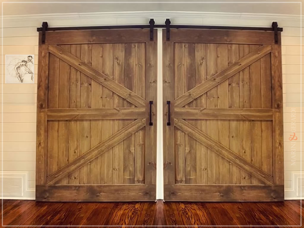 Porta granaio scorrevole sliding barn doors
