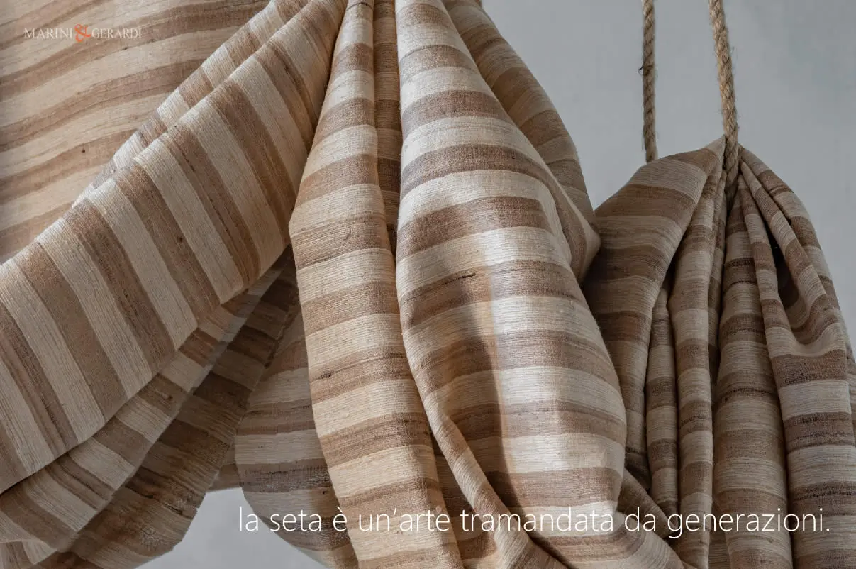 La seta arte tramandata da generazioni La seta arte tramandata da generazioni