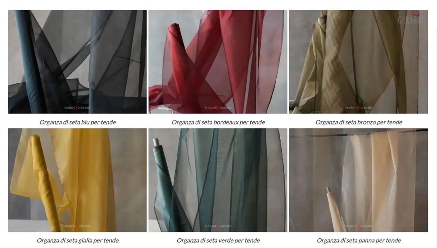 Organza in seta storia origini curiosità Organza in seta storia origini curiosità