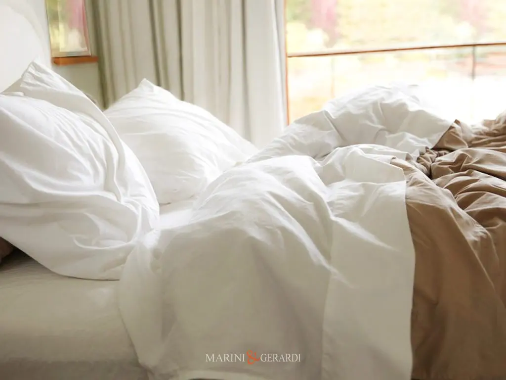 Tessuto per lenzuola in raso di cotone sateen Tessuto per lenzuola in raso di cotone sateen