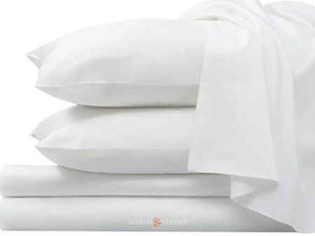 Tessuto per lenzuola in raso di cotone federe cuscini