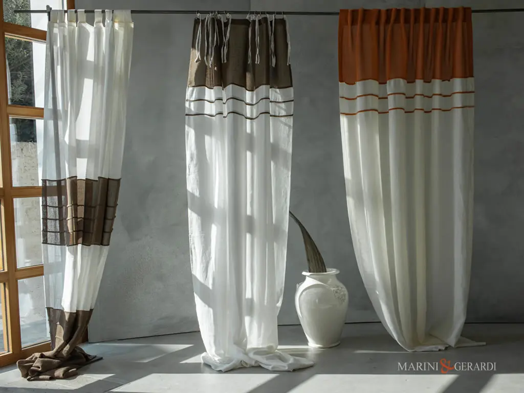 Le tende piu belle di lino moderne su misura online Le tende piu belle di lino moderne su misura online