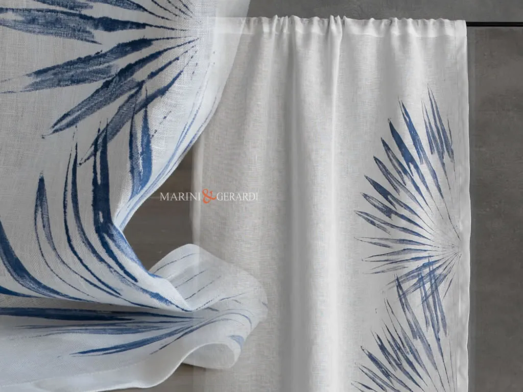 Tende moderne in lino per finestre soggiorno Tende moderne in lino per finestre soggiorno