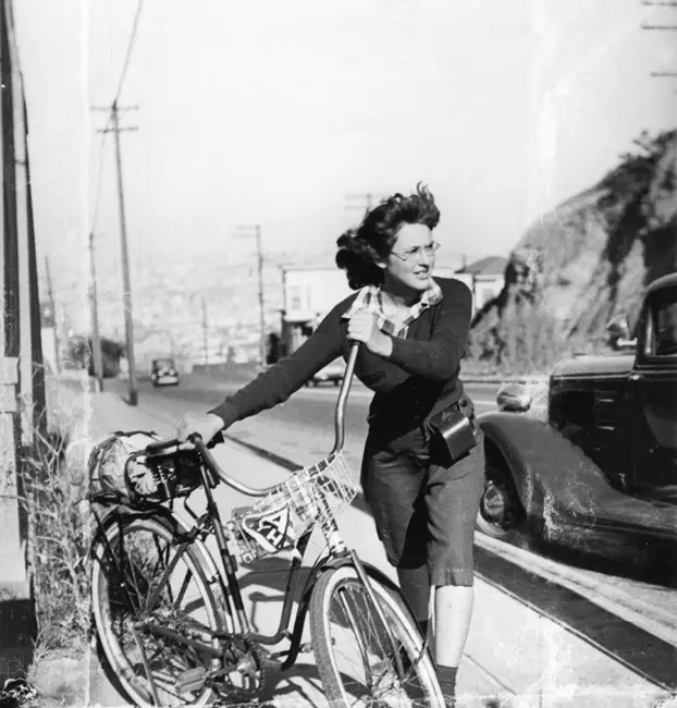 Ruth orkin in bicicletta 1939 Ruth orkin in bicicletta 1939