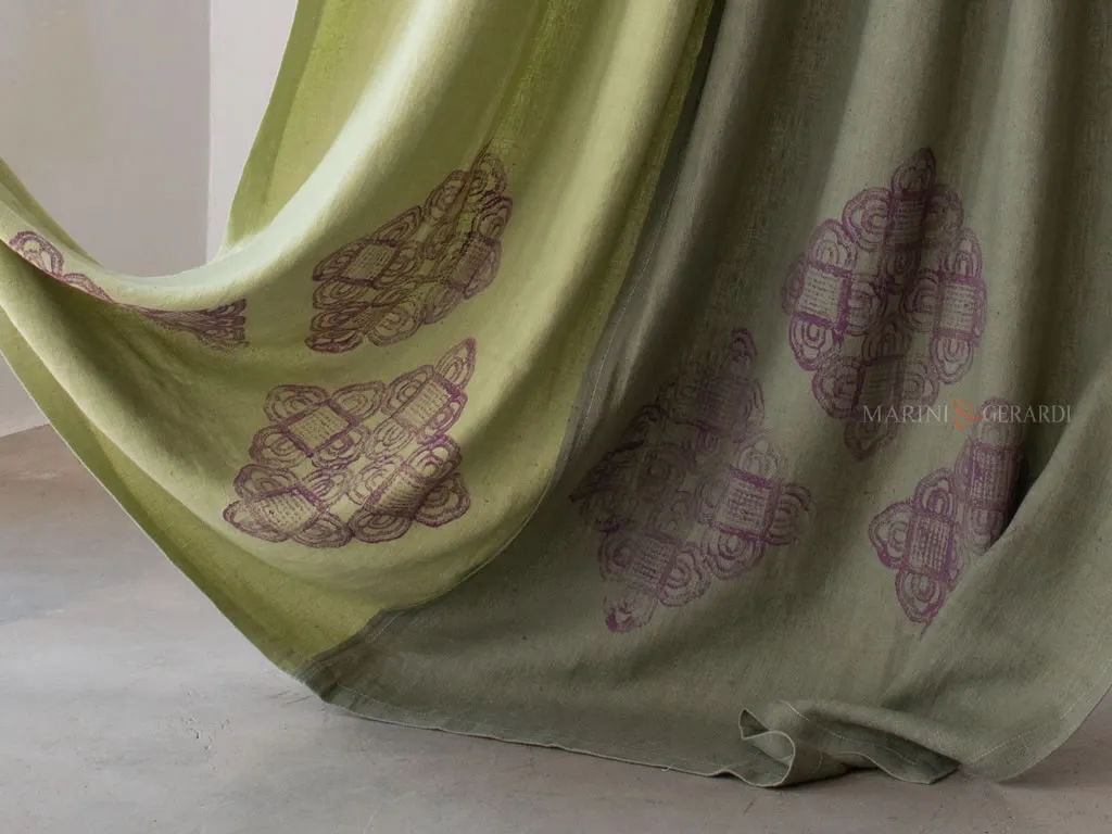 Tende stile country chic doppio colore mediterraneo Tende stile country chic doppio colore mediterraneo