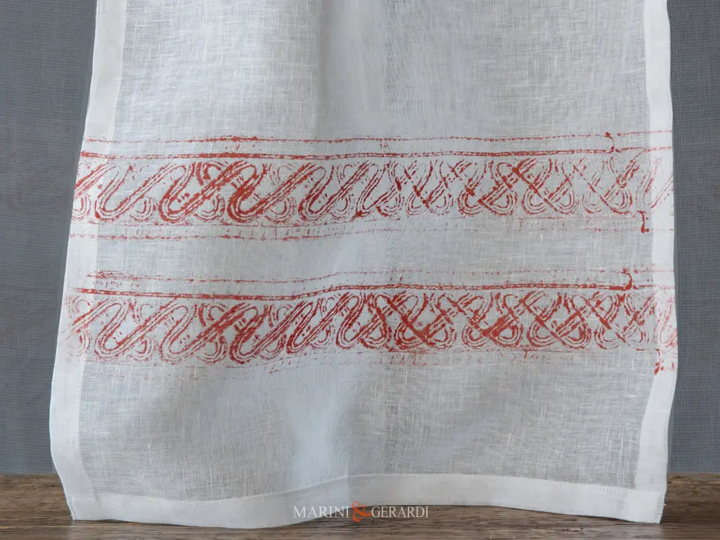 Tendine finestra a vetro design rosso mattone Tendine finestra a vetro design rosso mattone