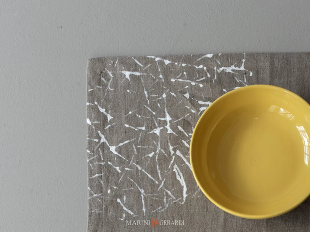 Tovagliette americane lino design Tovagliette americane lino Designer Gouache