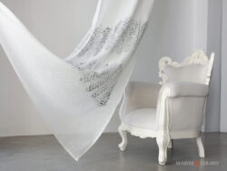 AURA (mini) tendine lino a vetro numero 1 in eleganza e bellezza