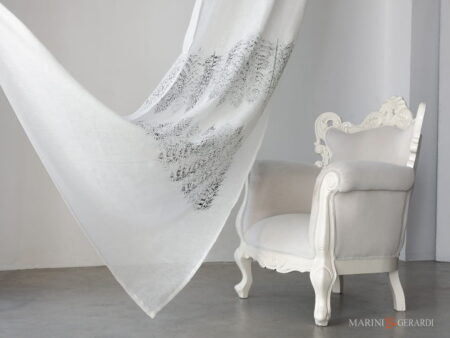 AURA (mini) tendine lino a vetro numero 1 in eleganza e bellezza