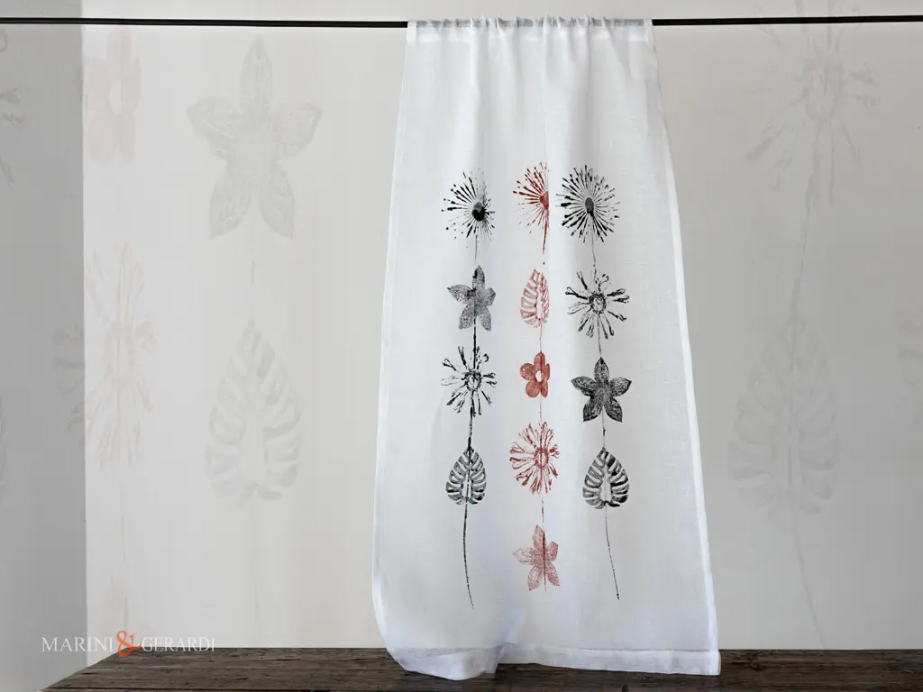 Tendine lino moderne design antares Tendine lino moderne design antares