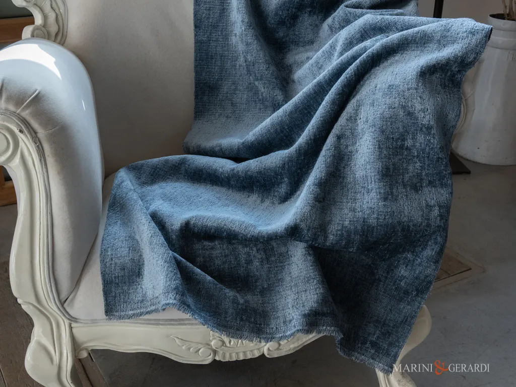 Tessuto velluto per divani alta qualita Blu 024 Tessuto velluto per divani alta qualita Blu 024