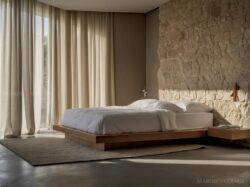 Lenzuola completo letto lino stropicciato piu federe