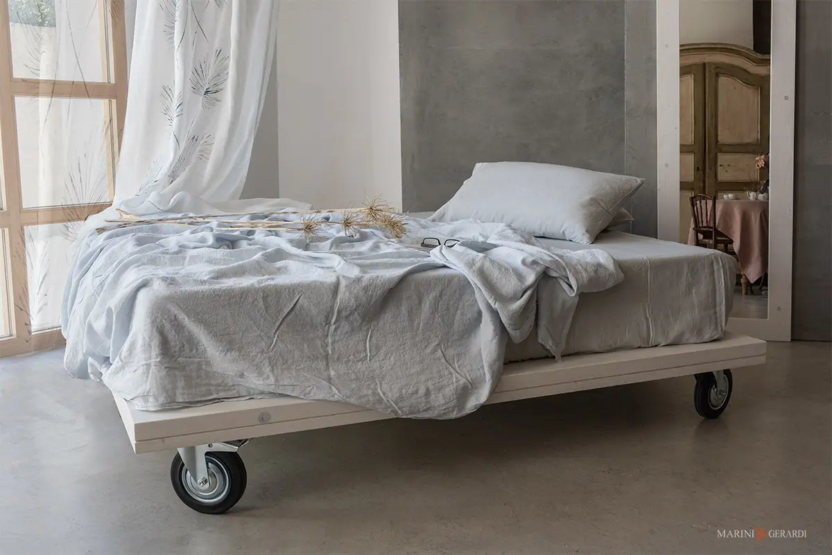 Letti con ruote per camerette bambini adulti singolo matrimoniale