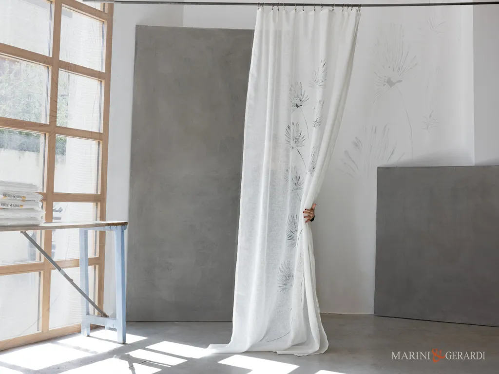 Tende da casa moderne di lino splendide belle irresistibili Tende da casa splendide belle irresistibili - Tende bianche moderne soggiorno in lino