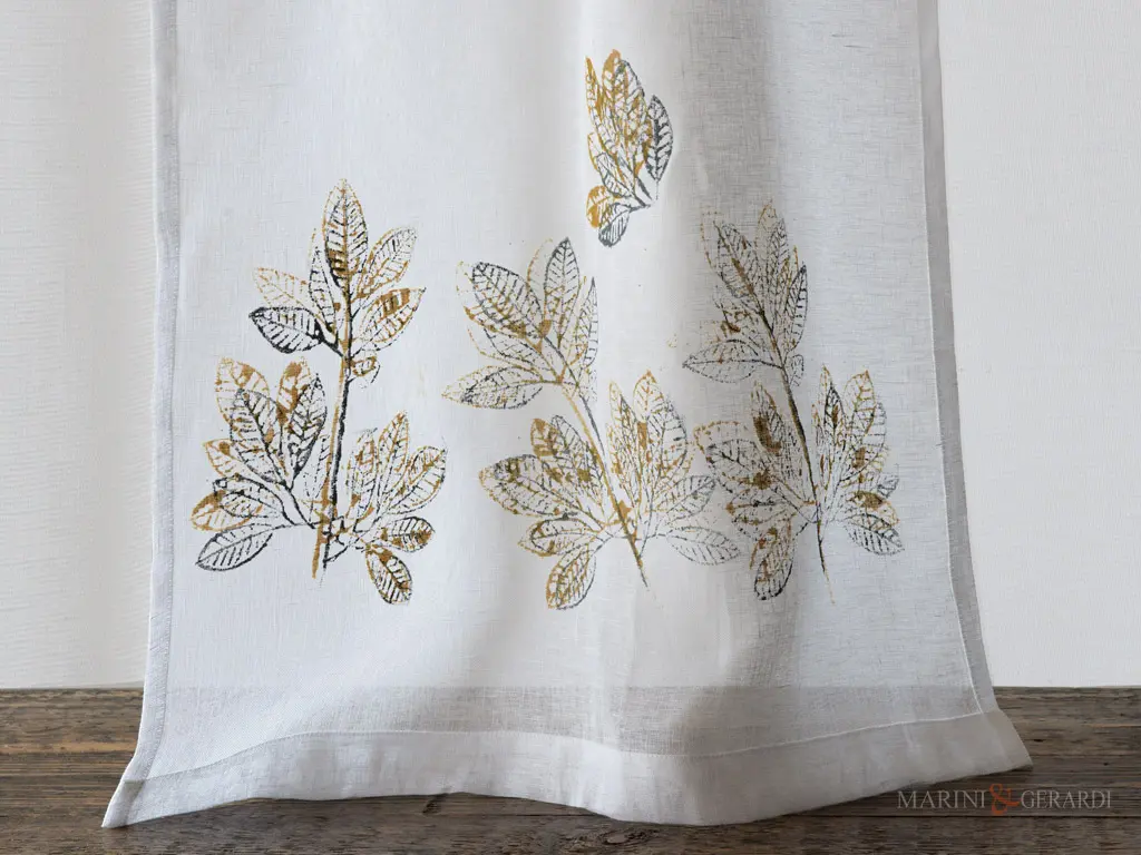 Tendine cucina in lino interno casa elegante Tendine cucina in lino interno casa elegante