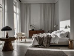 Set lenzuola matrimoniali percalle arredo letto - Bianco TOTAL WHITE