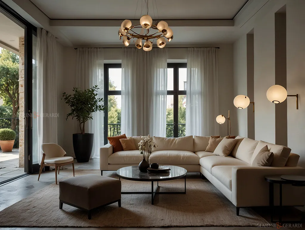 Tende eleganti per soggiorno arredo design interni Tende eleganti per soggiorno arredo design interni